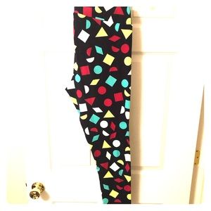 LulaRoe leggings TC2 geometric